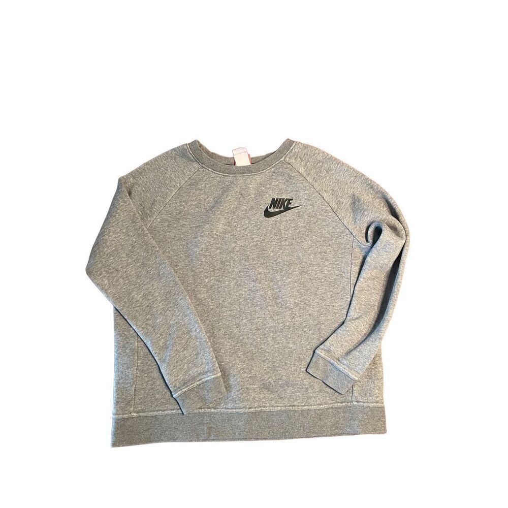 Nike Black Tag Hoodie Size S Gray Nike Swoosh